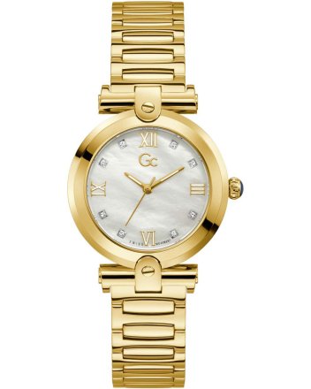 Guess Collection Fusion Crystals Gold Stainless Steel Bracelet Y96002L1MF