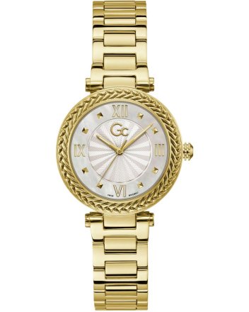 Guess Collection Tiara Gold Stainless Steel Bracelet Z41001L1MF