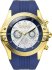 BREEZE City Sleek Chrono Blue Rubber Strap 110251.7