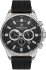 Daniel Klein Black Leather Strap Men's watch DK.1.13286-1