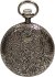 Quartz Silver Plated pocket watch Q61508