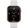 OPS! SMART CALL Rose Gold White Rubber Strap OPSSW-11