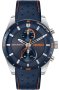 Hugo Boss Fast Multifunction Blue Leather Strap 1530371