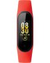 DAS.4 CN40 Fitness Tracker Red Silicone Strap 50243