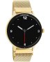 Oozoo Smartwatch Gold Stainless Steel Bracelet Q00136