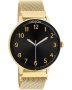 Oozoo Smartwatch Gold Stainless Steel Bracelet Q00136