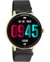 Oozoo Smartwatch Black Stainless Steel Bracelet Q00137