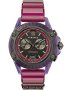 Versace Icon Active Chronograph Bordeaux Rubber Strap VEZ701423