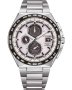 Citizen Eco-Drive RadioControlled Dual Time Chronograph Silver Titanium Steel Bracelet AT8238-84A