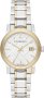 Burberry Watch Women's Swiss Two Tone Stainless Steel Bracelet BU9115