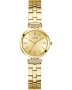 Guess Array Zircons Gold Stainless Steel Bracelet GW0762L2