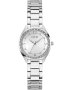 Guess Charlotte Crystals Silver Stainless Steel Bracelet GW0767L1