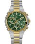 Guess Collection Cable Force Chronograph Two Tone Stainless Steel Bracelet Y24014G9MF